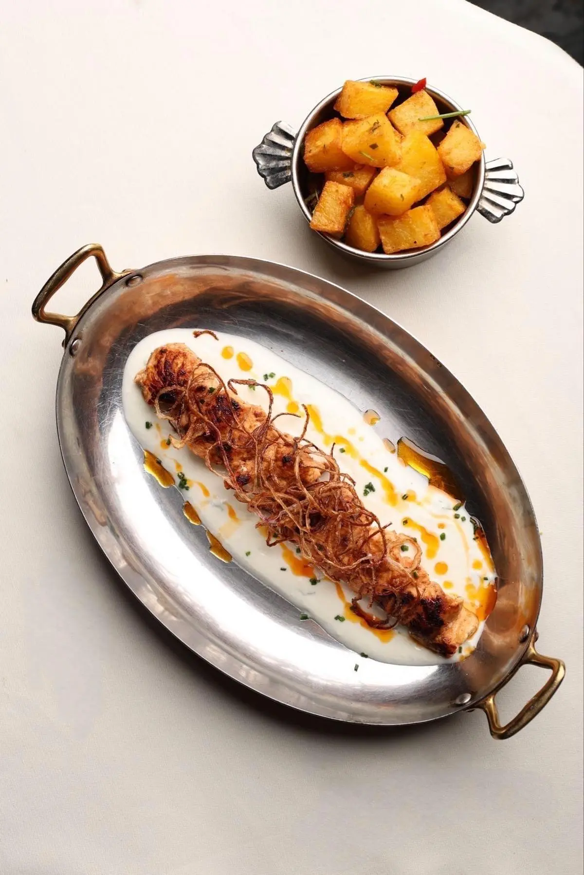 Greek Chich Taouk over a wood fire_2