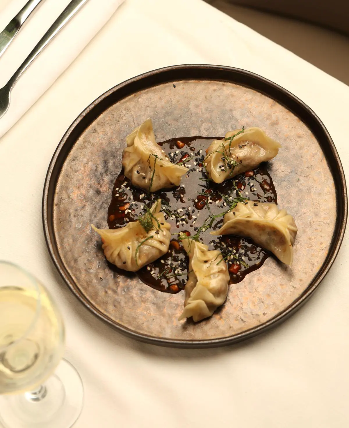 Gyoza méditerranéen