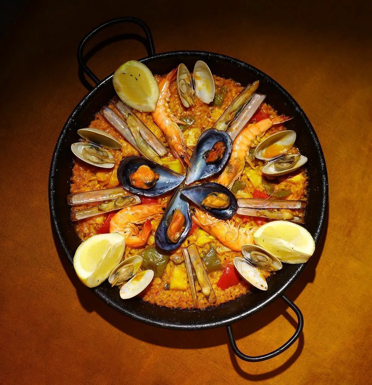 Seafood paella (per person)