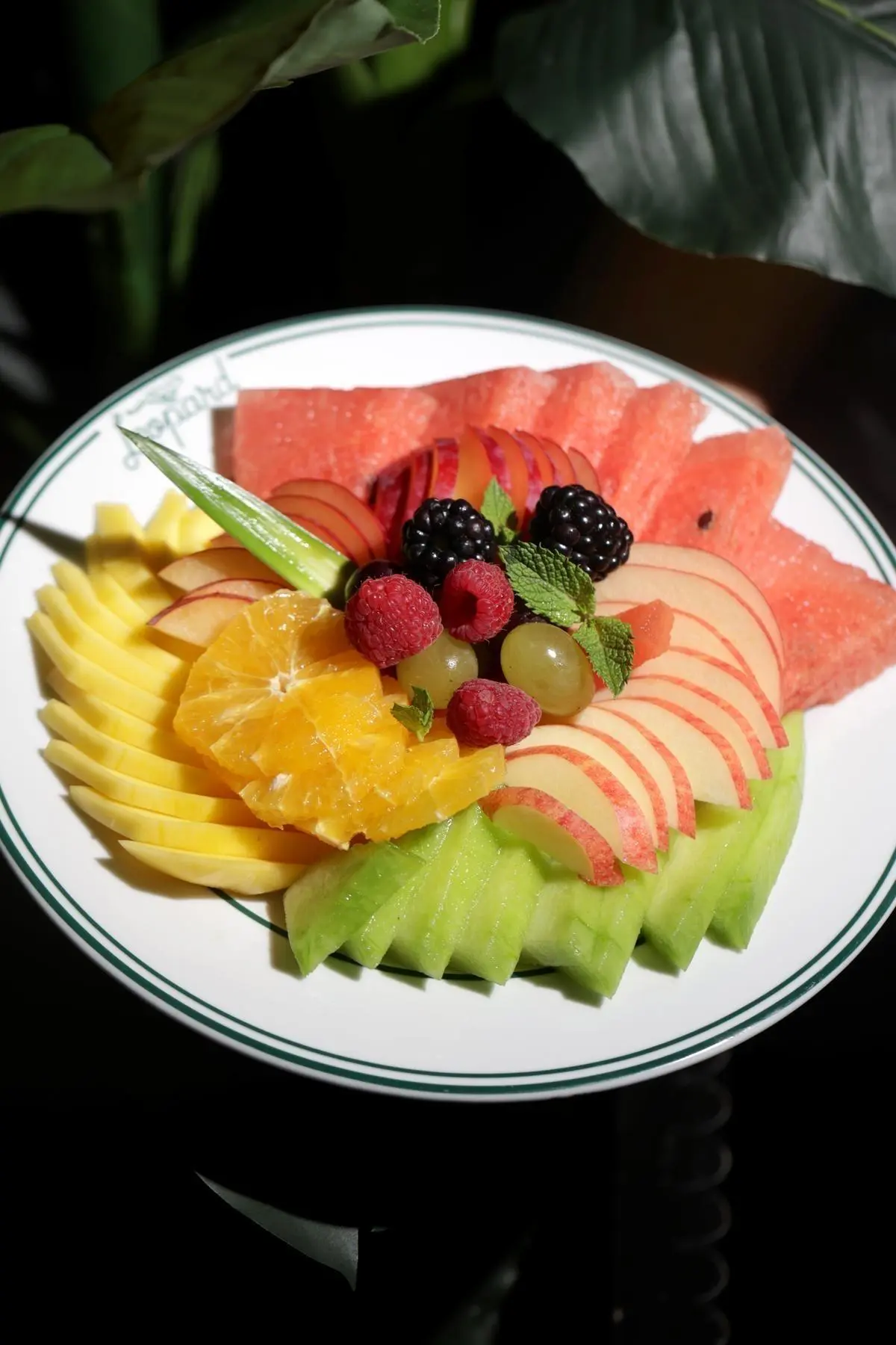Seasonal fruit platter
