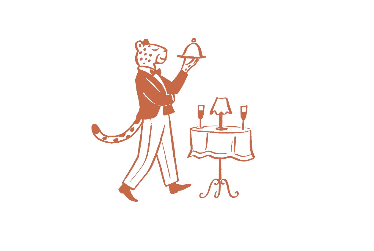 leopard marrakech menu